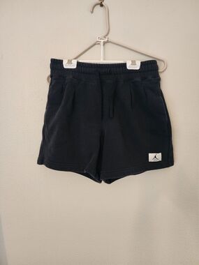 Jordan Black Athletic Shorts with Jumpman Patch